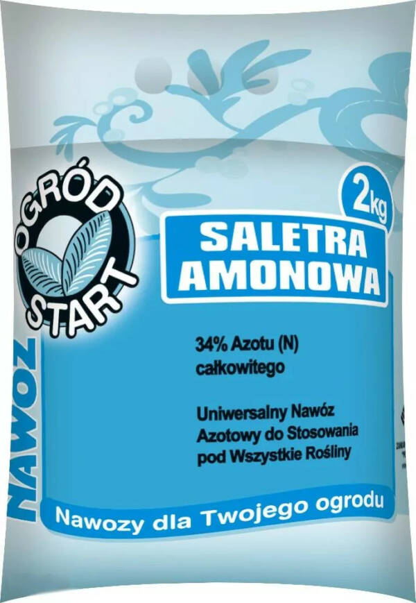  Saletra amonowa 34%N Ogród Start 2 kg