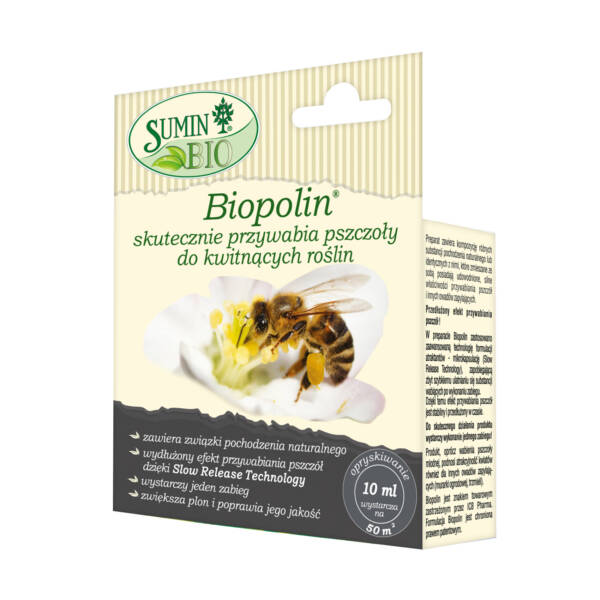  Sumin Biopolin 10 ml wabi pszczoły, trzmiele, długodziałąjący 