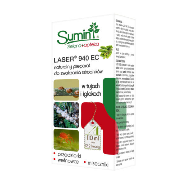  Sumin LASER 940 EC 110 ml zwalcza szkodniki – tui i iglaków 