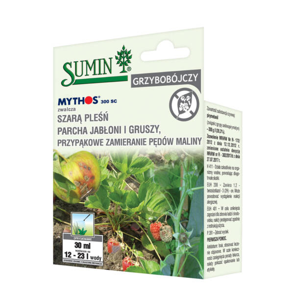  Sumin MYTHOS 300 SC 30 ml do ochrony jabłoni, malin