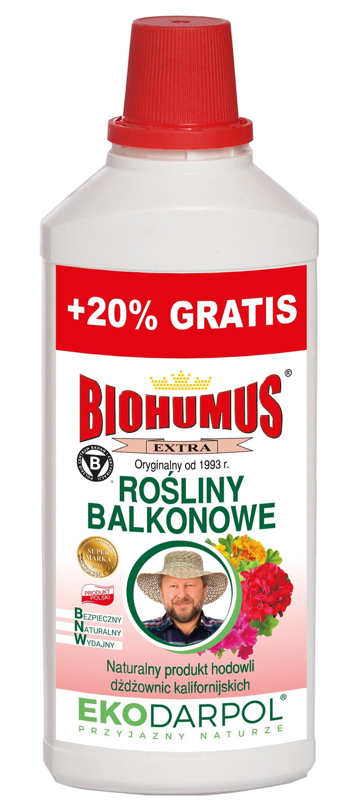  Biohumus ekstra rośliny balkonowe 1L – Ekodarpol 