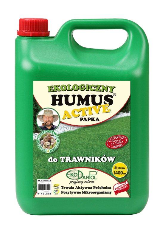  HUMUS ACTIVE PAPKA do trawników 5,0 L – Ekodarpol